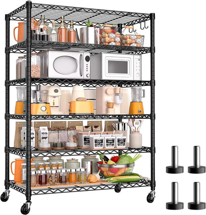 PrimeZone 6 Tier Wire Shelving by PrimeZone