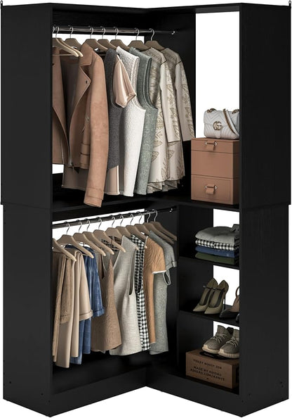 Unikito Corner Closet System, 36” Large Freestanding Closet Organizer Tower by Unikito