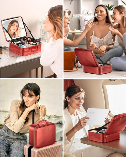 JUSRON Travel Makeup Bag - Image 4