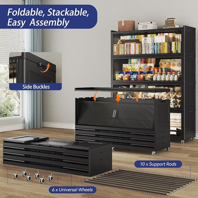 200 Gallon Extra Large Collapsible Storage Bin - Image 6