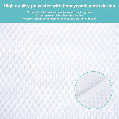 OTraki 2pc Honeycomb Mesh Laundry Bags - Image 6