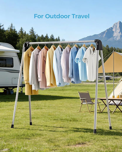 APEXCHASER Clothes Drying Rack Foldable, Stainless Steel Laundry Drying Rack - Image 3