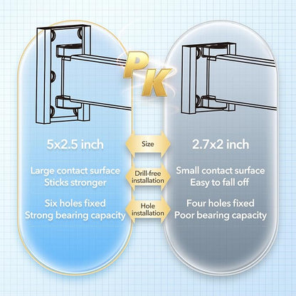 HEILAIYI Clothes Drying Rack, Laundry Drying Rack, Wall Mounted Clothes Rack - Image 2