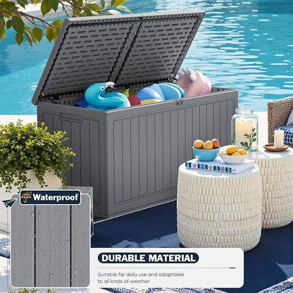 Greesum 260 Gallon HDPE Outdoor Storage Box - Image 5