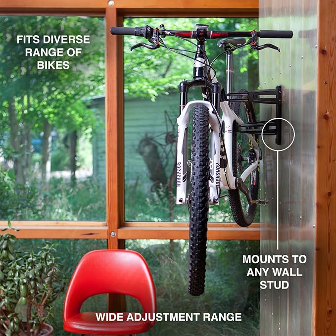 FEEDBACK SPORTS | Velo Wall Rack 2D Bike Storage | Bicycle Hangar Mount - Image 6