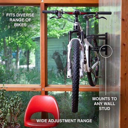 FEEDBACK SPORTS | Velo Wall Rack 2D Bike Storage | Bicycle Hangar Mount - Image 6