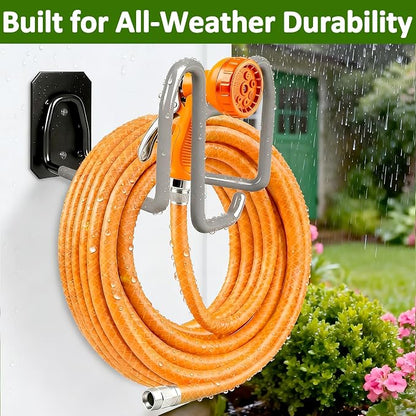 Garden Hose Holder with Hook - Image 4