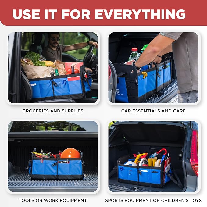 TRUNKCRATEPRO Car Trunk Organizers | Trunk Organizer, Car Storage Organizer - Image 7