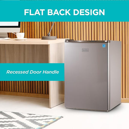 BLACK+DECKER 2.5 Cu. Ft. Compact Refrigerator, ENERGY STAR Certified, Single - Image 6