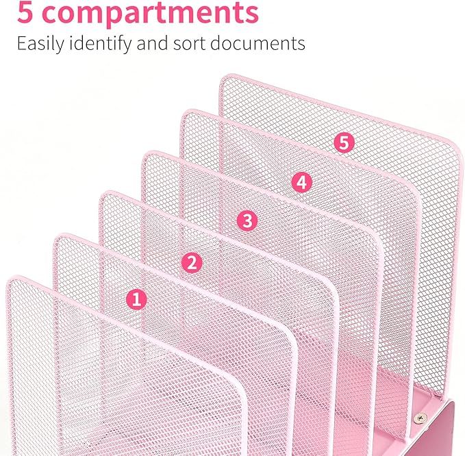 File Organizer for Desk, Desk Organizer - Image 2