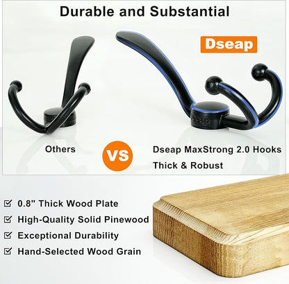 Dseap Coat Rack Wall Mounted - Image 3