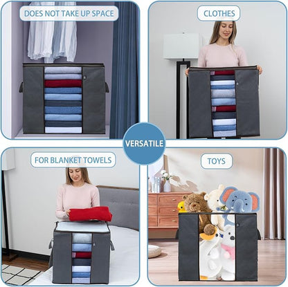 VENO 3 Pack Clothes Storage Bag Organizer - Image 3