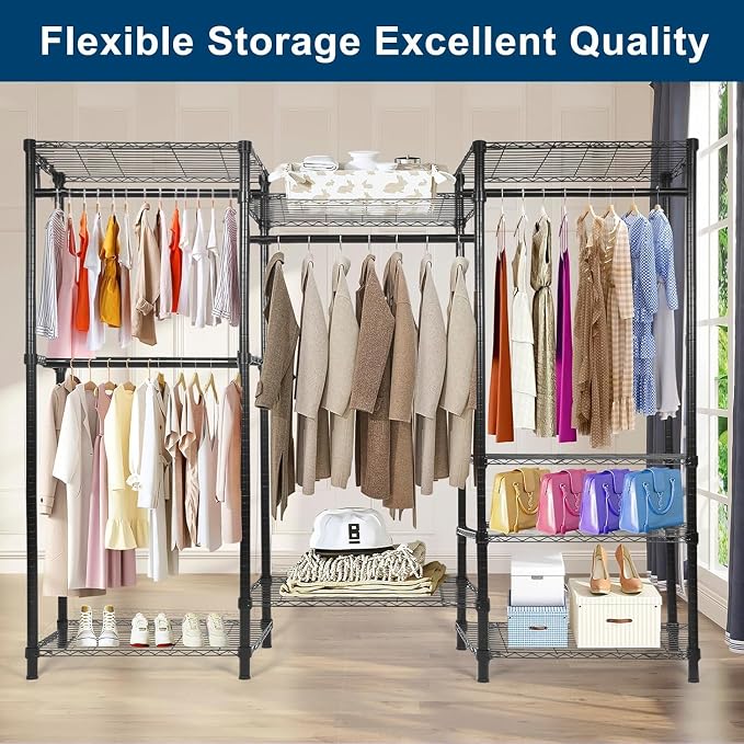 Whitmor Modern Industrial Wardrobe - Image 5