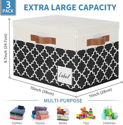 GhvyenntteS Fabric Storage Bins - Image 3