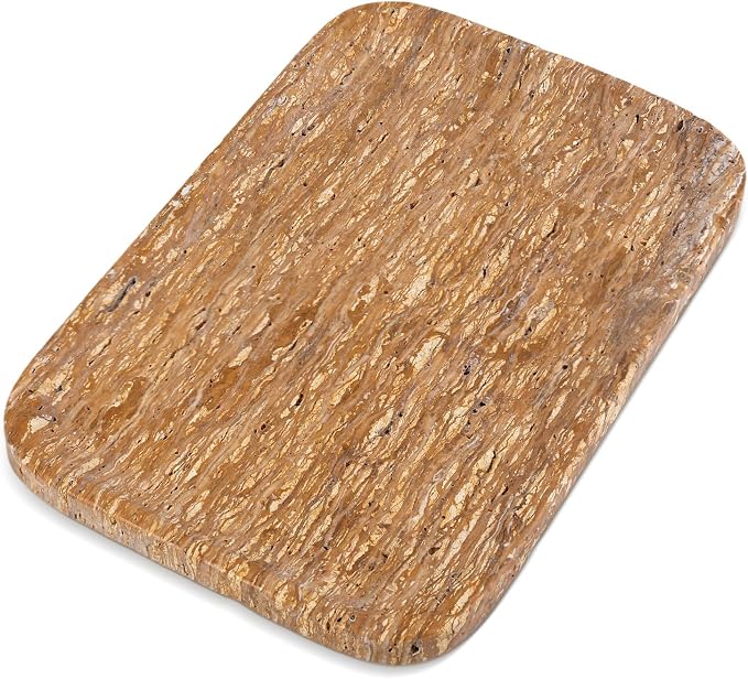 Natural Marble Vanity Tray, 11.8" Travertine/Stone Bathroom Tray Countertop - Image 7