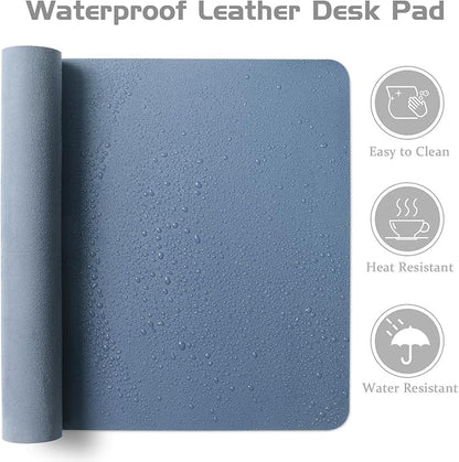 Aothia Leather Desk Pad Protector, Office Desk Mat, Large Mouse Pad, Laptop - Image 4