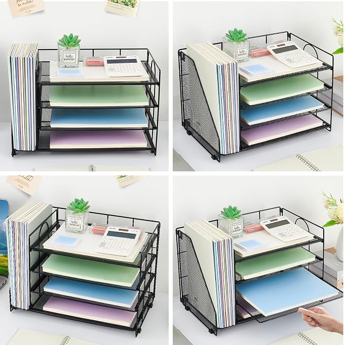 OPNICE 4-Tier Paper Organizer - Image 4