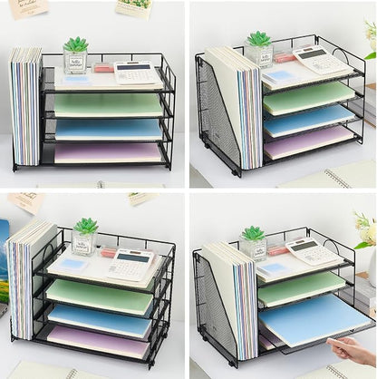 OPNICE 4-Tier Paper Organizer - Image 4
