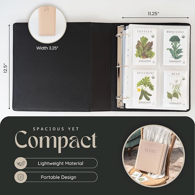 Seed Storage Binder – Garden Seed Organizer - Image 4