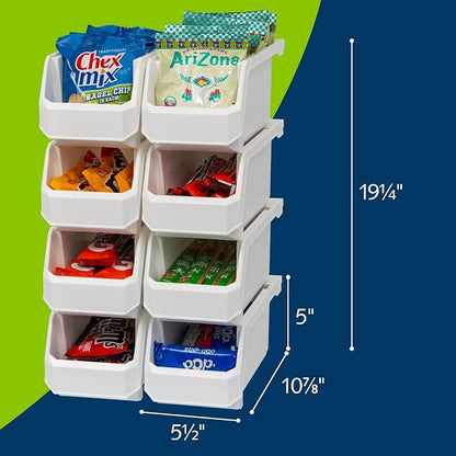 Plastic Containers for Organizing and Storage Bins for Closet, Garage or Pantry - Image 4