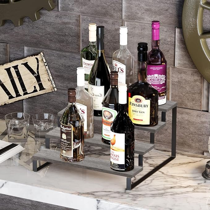 YINMIT Wooden Display Riser Stand, Tiered Perfume and Cologne Organizer Stand - Image 7