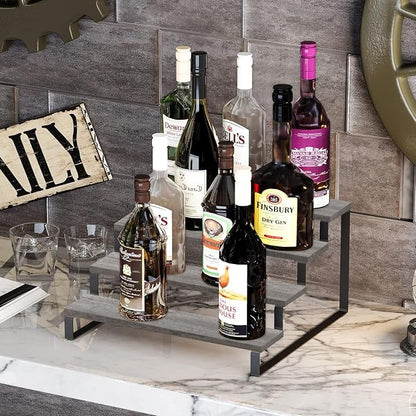 YINMIT Wooden Display Riser Stand, Tiered Perfume and Cologne Organizer Stand - Image 7