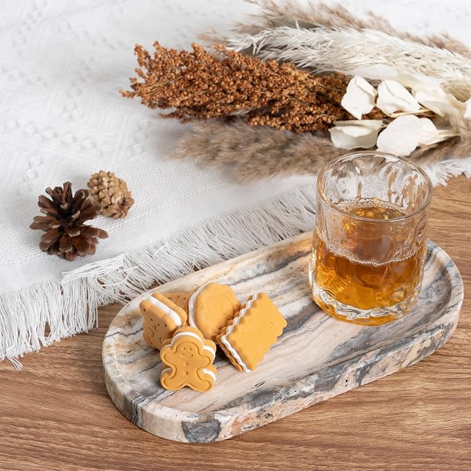 Koville 10"x5" Marble Vanity Tray - Image 5