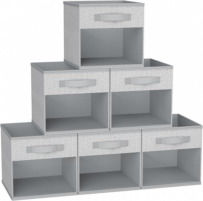 DIMJ Cube Bins, 12.2-Inch Storage Bins Cubes by DiMJ