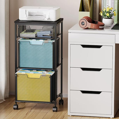 Sbanmao 3 Drawer Mobile File Cabinet - Image 2