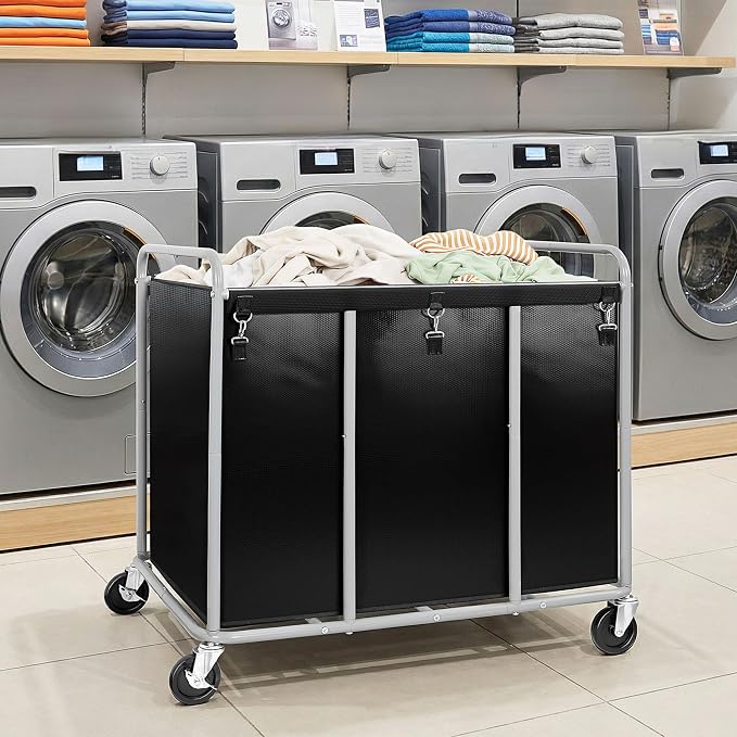 430L Commercial Laundry Cart - Image 8