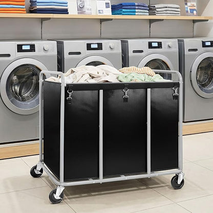 430L Commercial Laundry Cart - Image 8