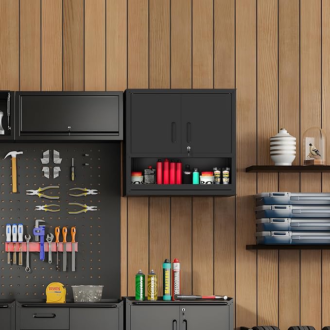 Metal Wall Cabinet, Garage Wall Cabinet - Image 7