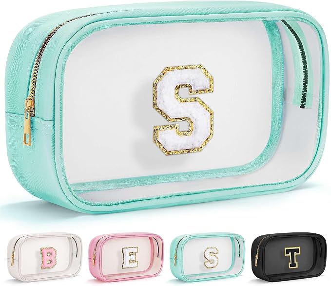 YOOLIFE Initial Make Up Bag Travel Toiletry Bag by YOOLIFE