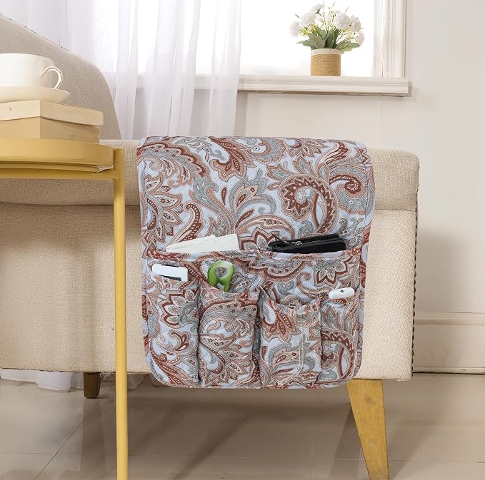 Armchair Caddy for Couch Remote Control Holder Premium Durable Non-slip Sofa by luckyjoyreal