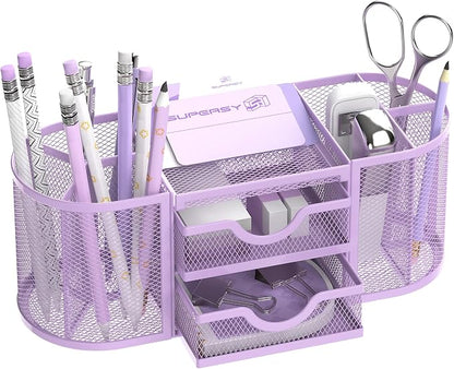 SUPEASY Mesh Desk Organizer, Desk Organizers and Accessories by SUPEASY