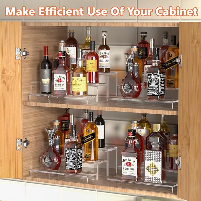 3 Tiers Bar Shelves for Liquor Bottles - Image 5