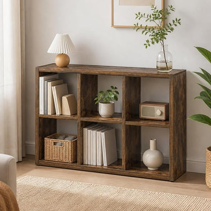 6-Cube Cubicle Bookshelf, Cube Bookcase by Furevol