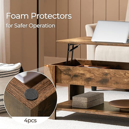 Yaheetech 47.2 in Lift Top Coffee Table - Image 7