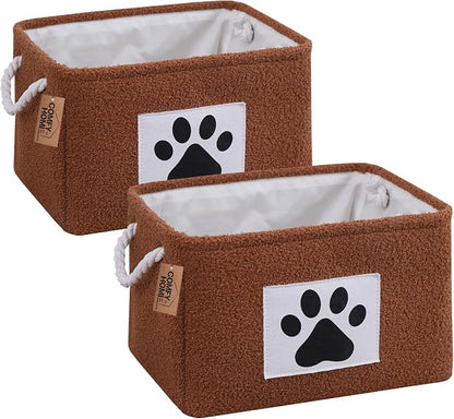 COMFY HOMI 2Pcs Dog Toy Basket by COMFY-HOMI