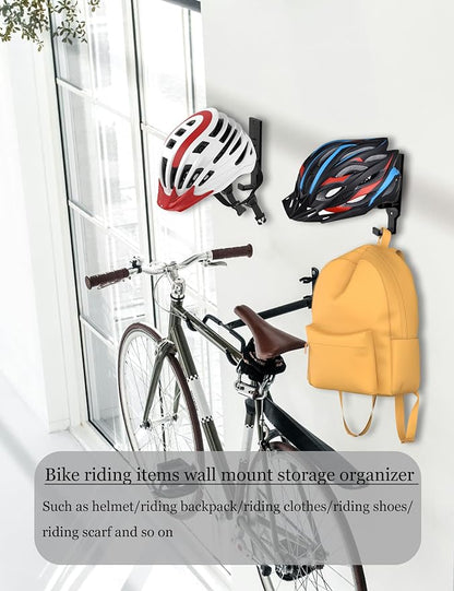 Universal Helmet Wall Mount Organizer 2 Pack, Helmet Rack - Image 3