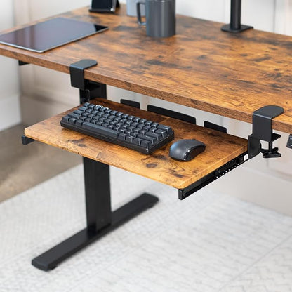 VIVO Small Keyboard Tray, Under Desk Pull Out - Image 2
