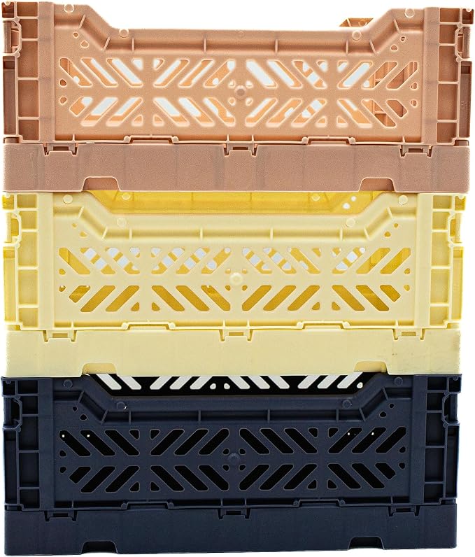 Collapsible Storage Box, Foldable Crate Organizer Bin - Image 2