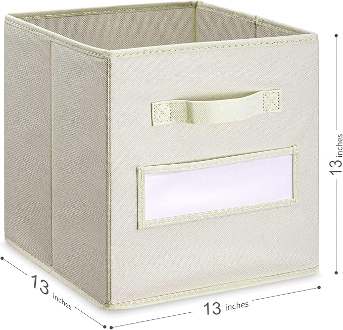 13x13x13 storage cube bins Fabric storage cubes - Image 3