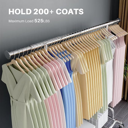 HOKEEPER Clothing Garment Rack Capacity 525LBS Clothing Racks on Wheels Rolling - Image 2