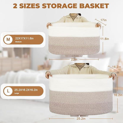 danpinera 108L Large Blanket Basket - Image 5