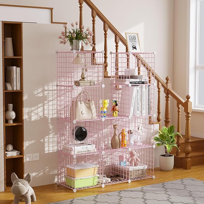 C&AHOME Wire Cube Storage, 12 - Image 4