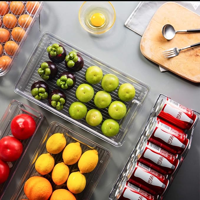 Kingrol 6 Pack Plastic Storage Bins - Image 4