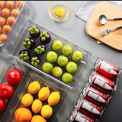 Kingrol 6 Pack Plastic Storage Bins - Image 4
