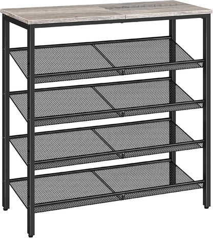 HOOBRO Shoe Rack for Entryway, 5-Tier Shoe Organizer by HOOBRO