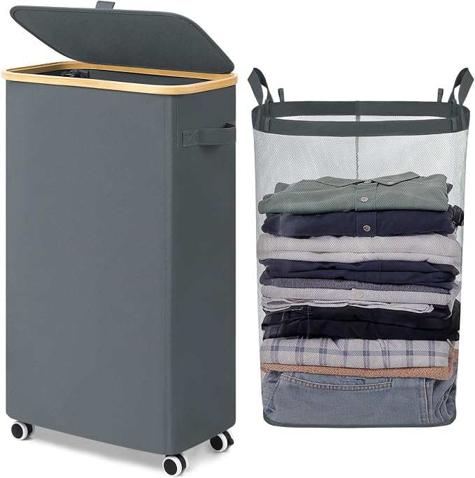 Goodpick Slim Laundry Basket by Goodpick